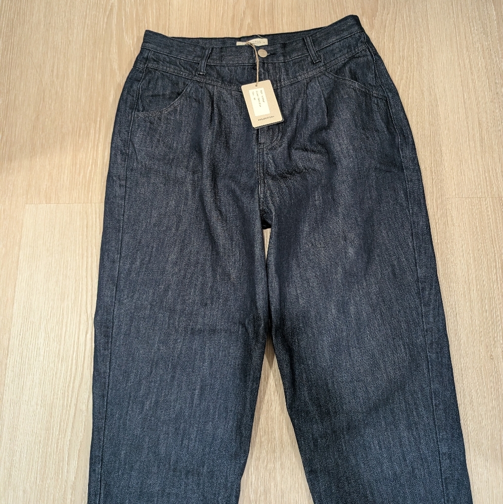 TwoThirds NWT Kiritibati Jeans in Dark Blue - Picture 2 of 16